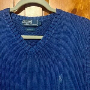 Polo by Ralph Lauren Men's V-Neck Sweater Vest - Large